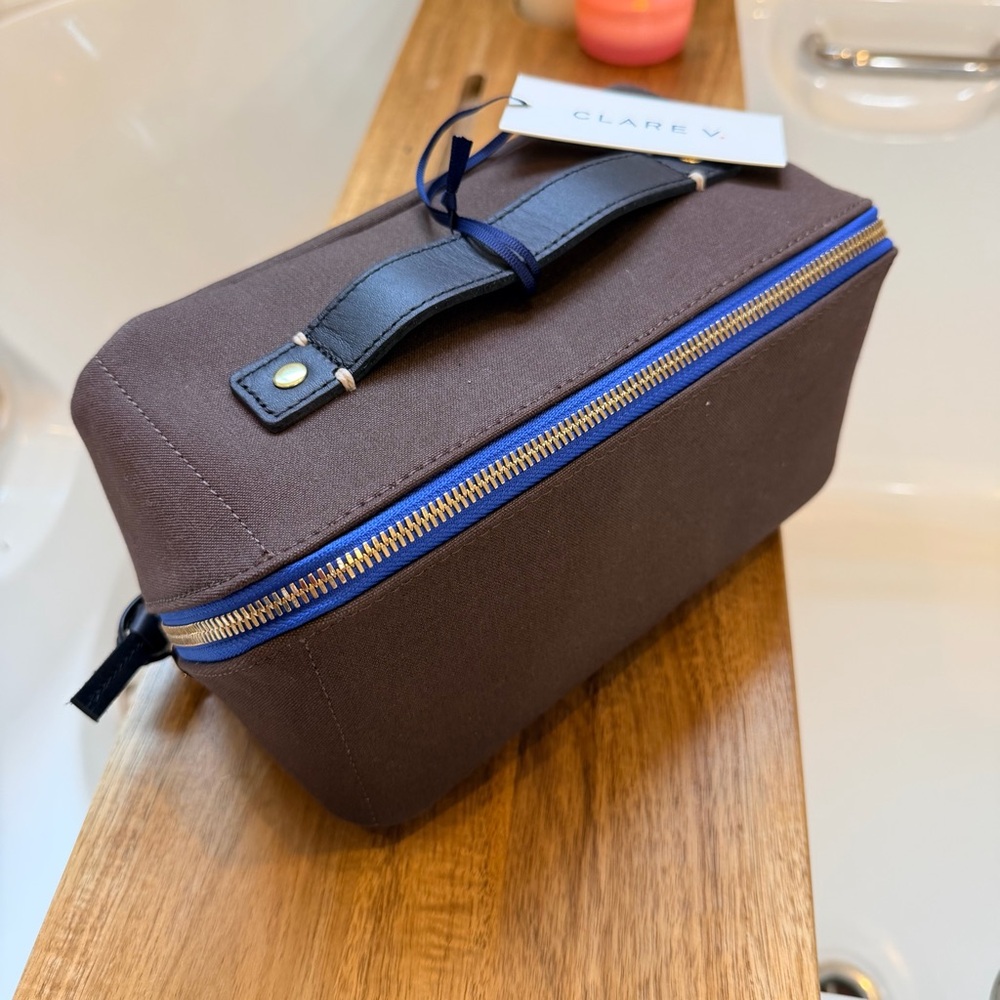Clare V vacances travel bag in Kalamata canvas NWT $145